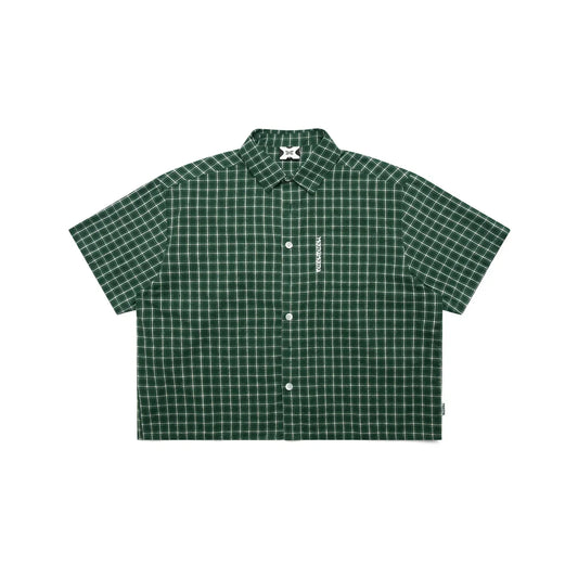 MERTRA Plaid Shirt Green