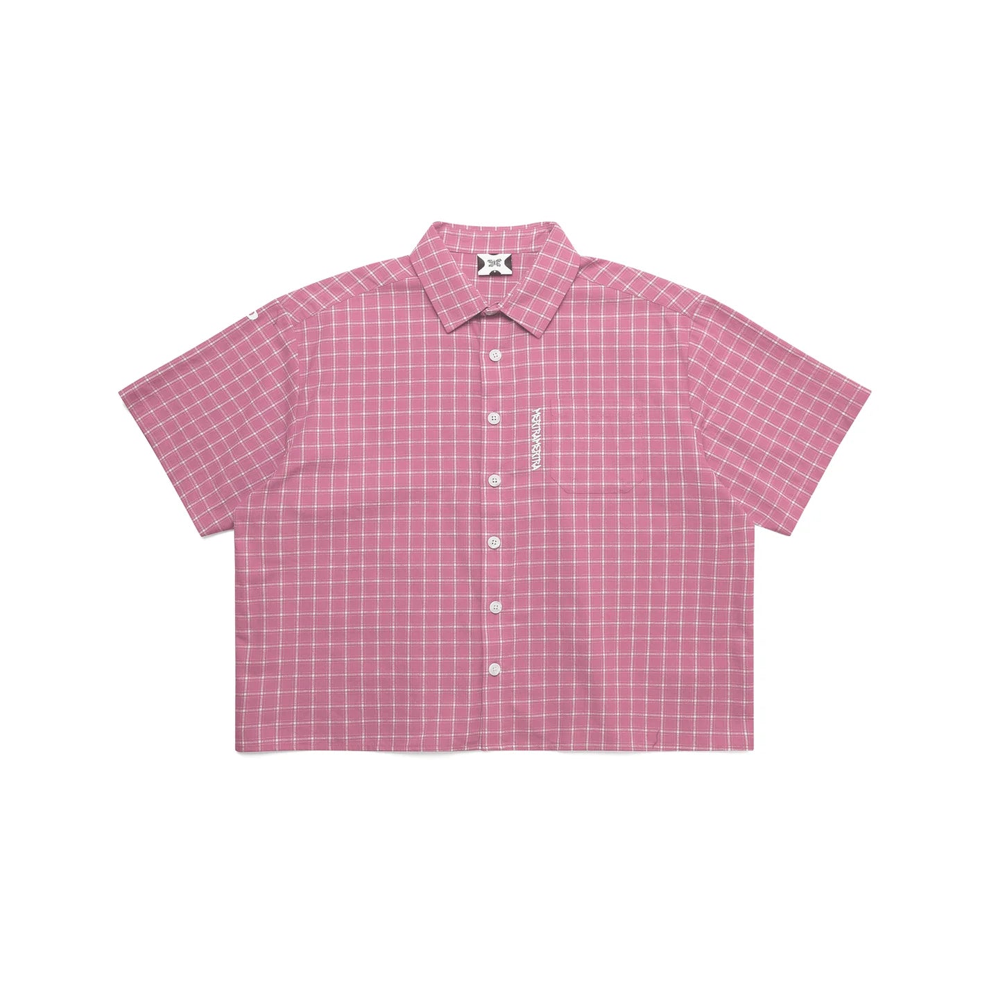 Mertra Plaid Shirt - (PINK)