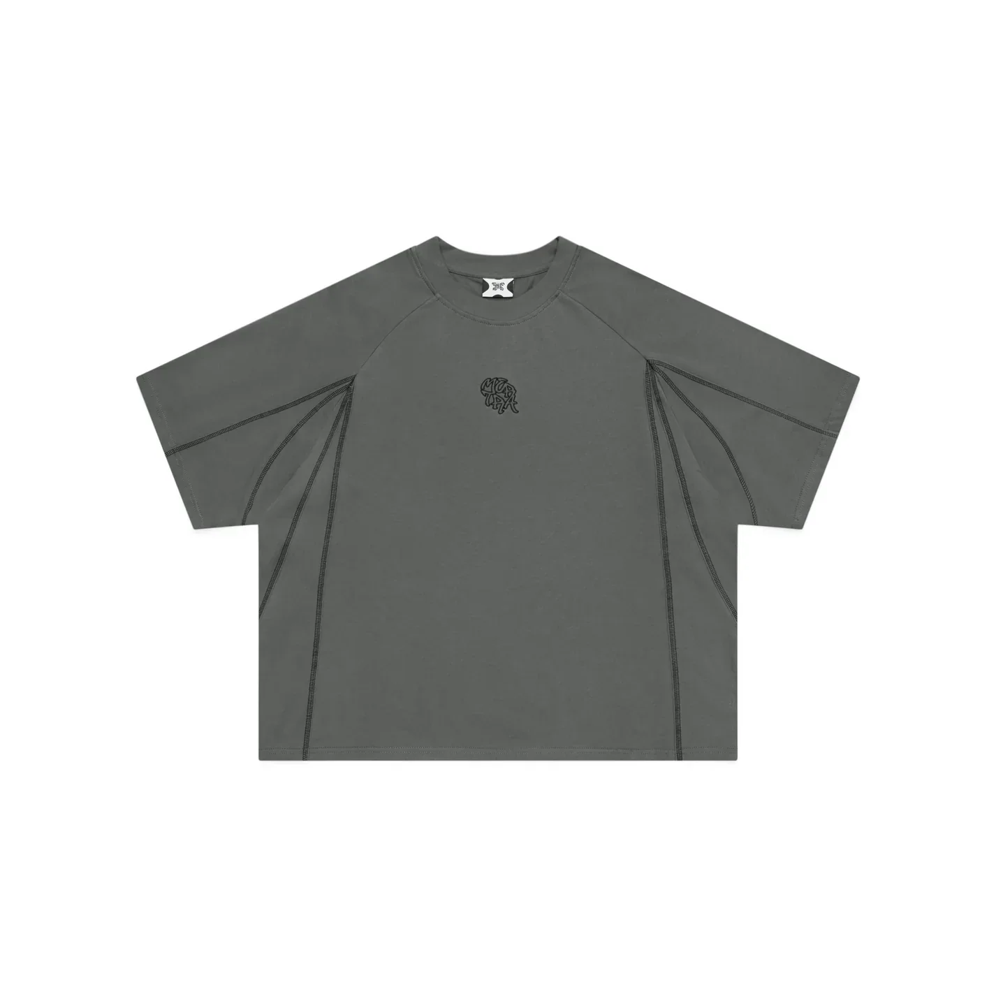 MERTRA Cross Point Tee Charcoal