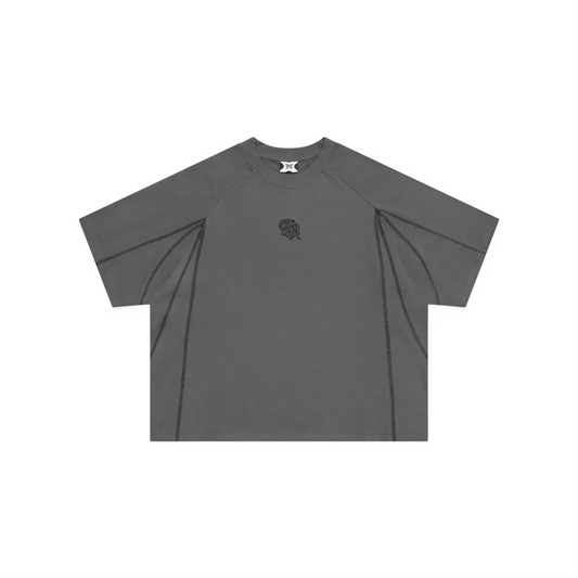 MERTRA Cross Point Tee Charcoal