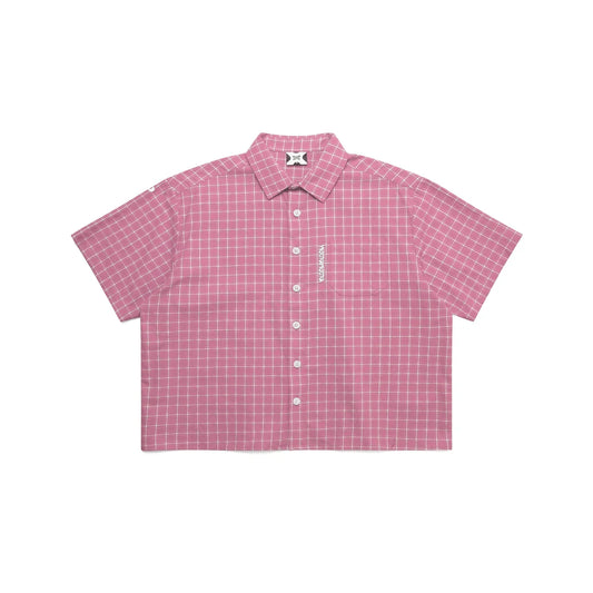 MERTRA Plaid Shirt Pink