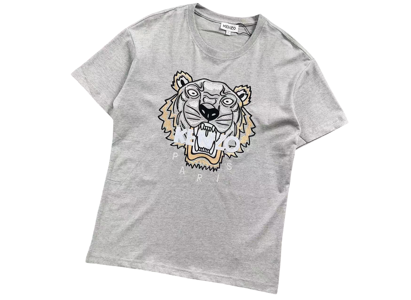 KENZO Tiger Tee - (GREY/BEIGE)