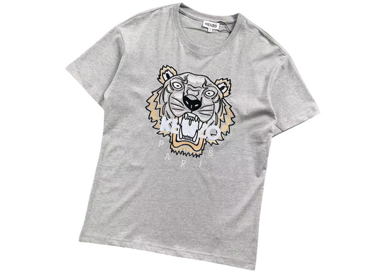 KENZO Tiger Tee - (GREY/BEIGE)