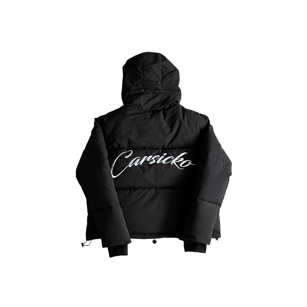 Carsicko Logo Puffer Down Jacket - (BLACK)