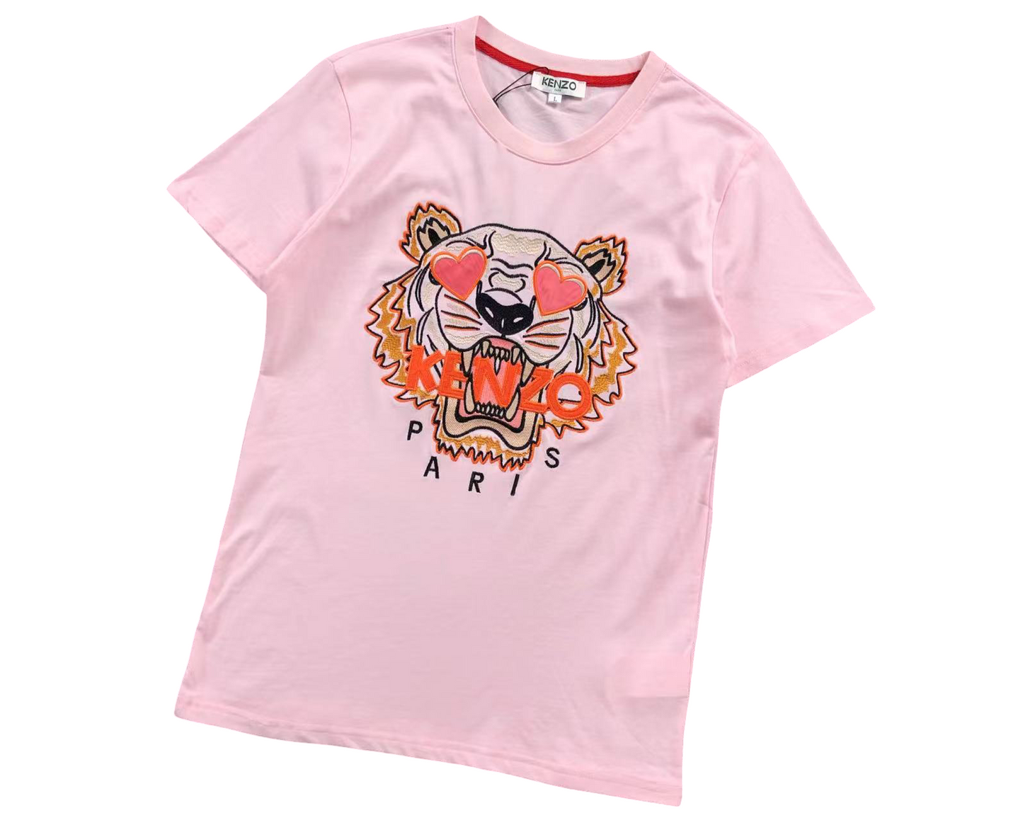 KENZO Tiger Heart Tee - (PINK)
