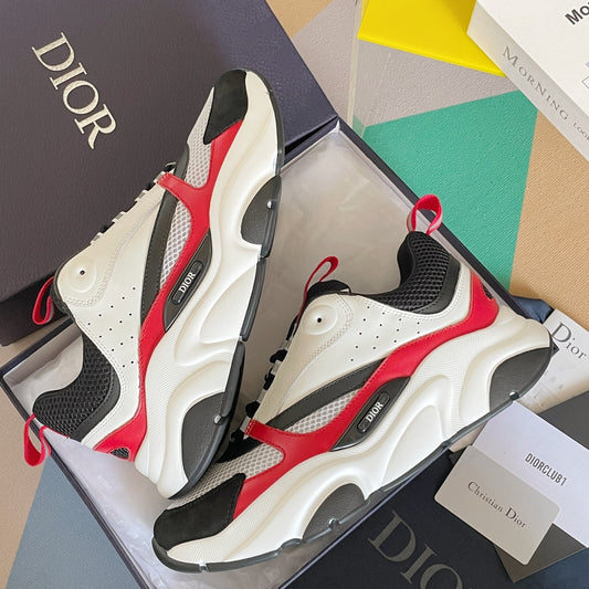 Dior B22 White/Red/Black