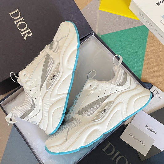Dior B22 White/Cyan