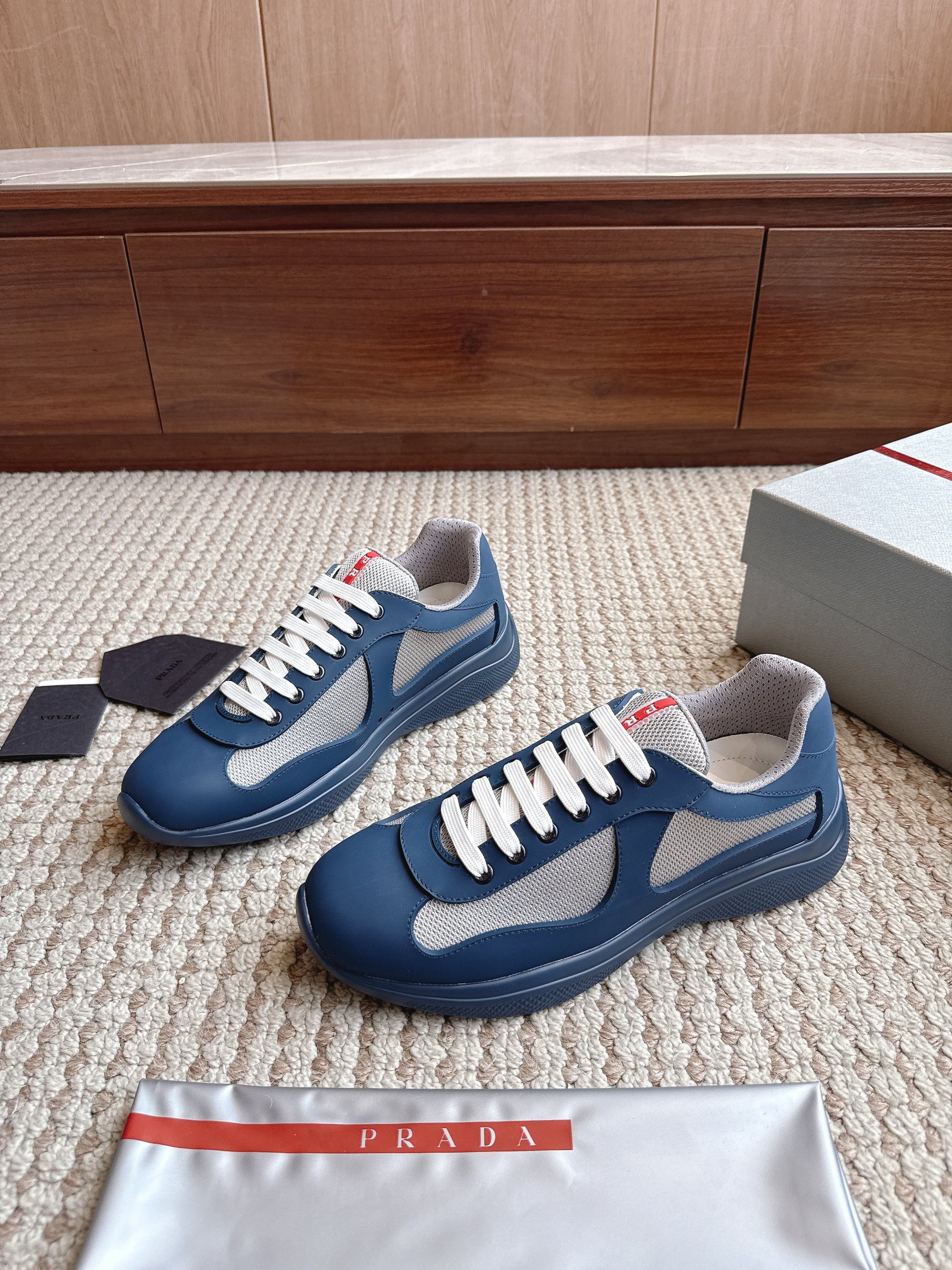 Prada America's Cup Navy Grey