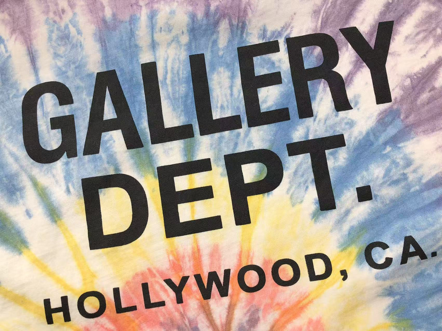GALLERY DEPT. Tie and Dye Tee - (MULTICOLOR)