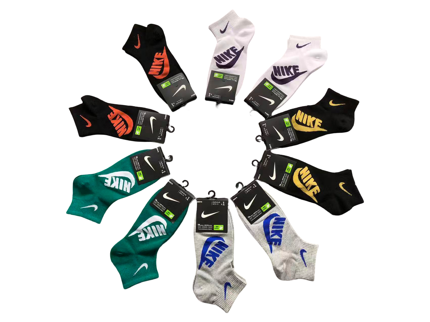 Nike Socks (10 Pairs) Colour Edition 4