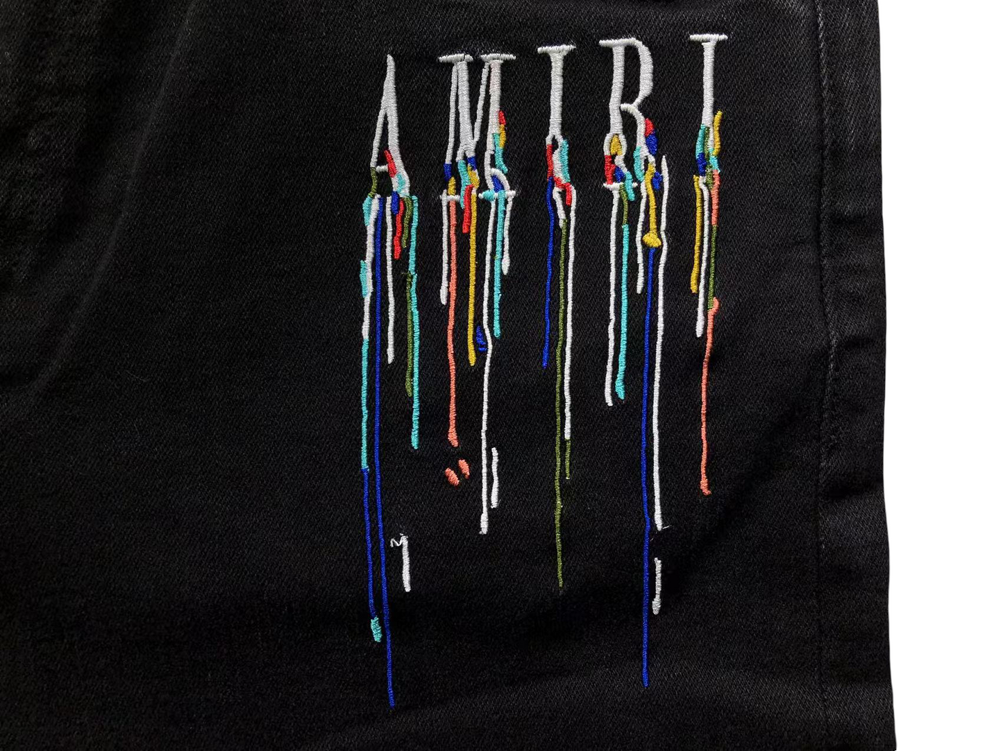 AMIRI Painted Denim Jeans - (BLACK)