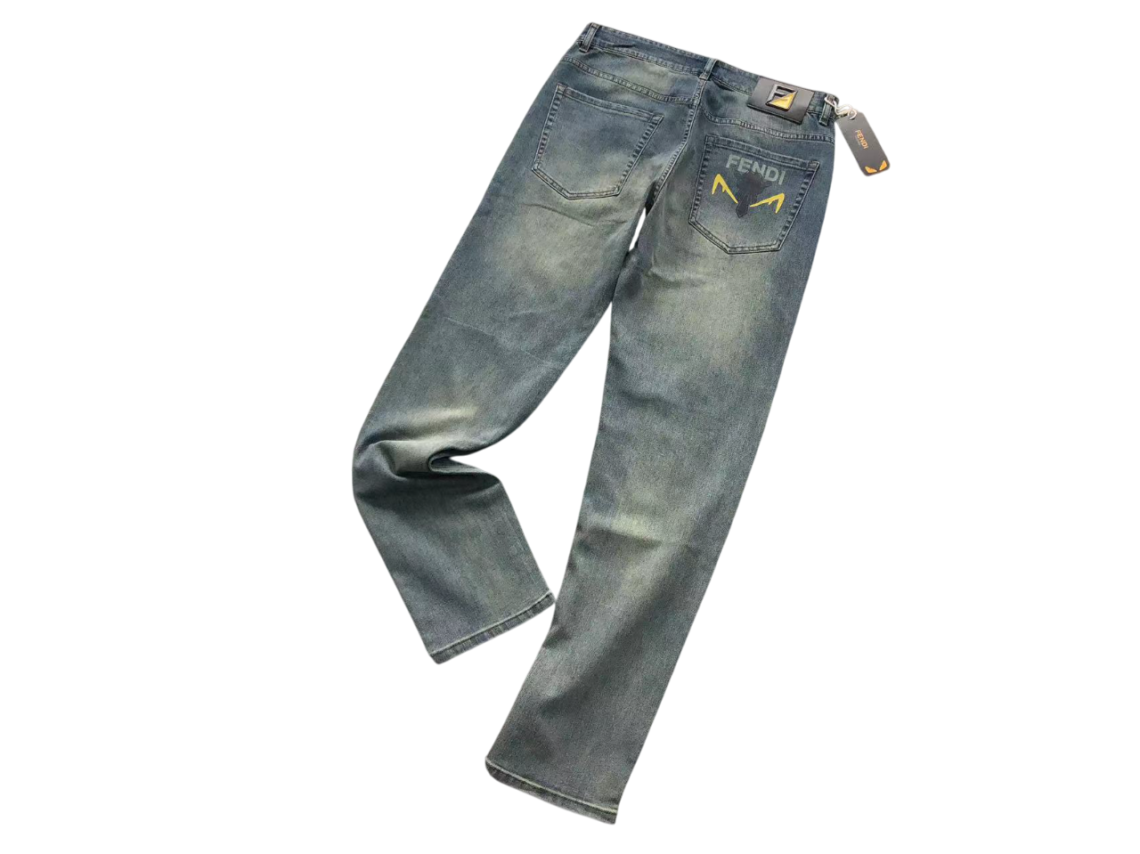 Fendi Secret Denim Jeans - (BLACK)