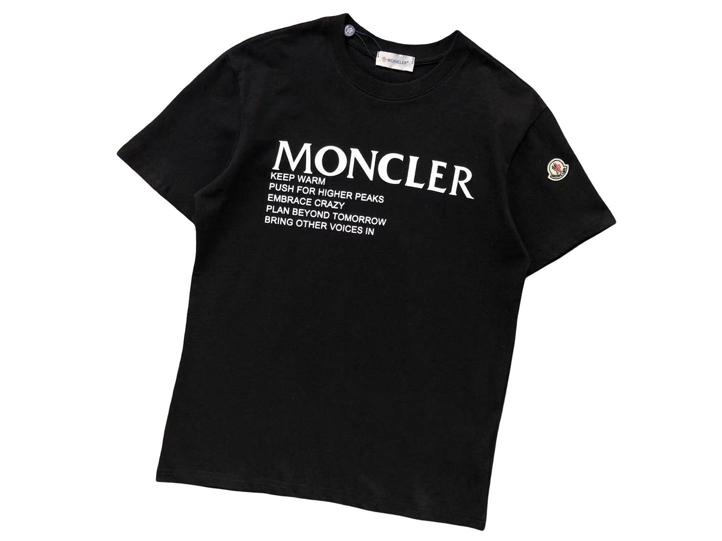 Moncler Citation Tee - (BLACK)