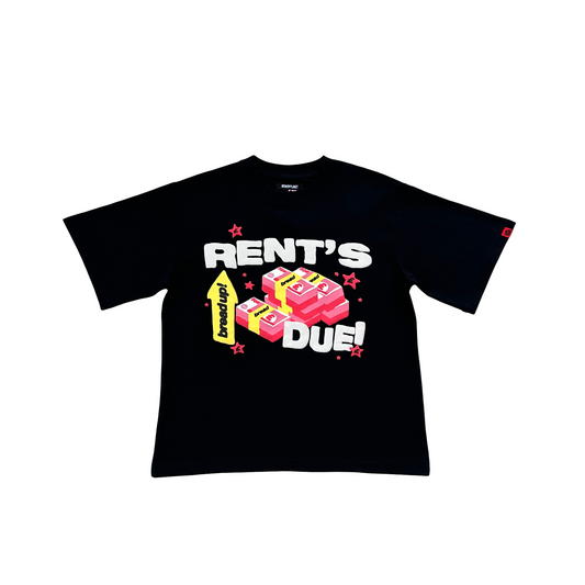 Broken Planet Rent's Due Tee - (BLACK)