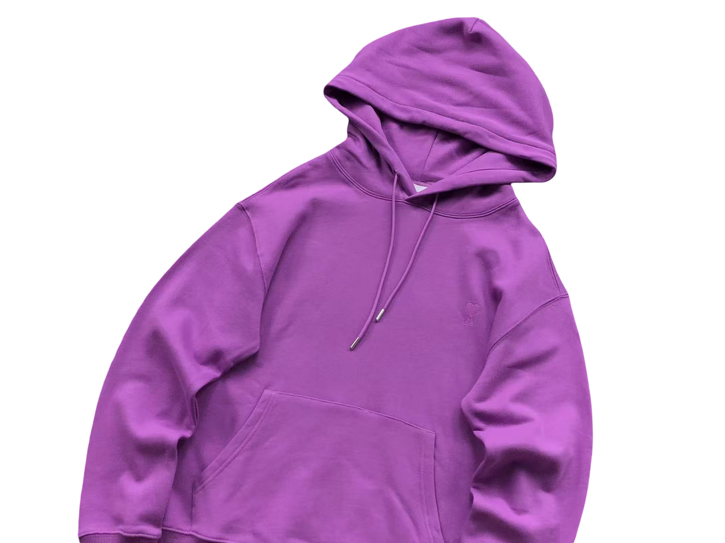 AMI Paris Classic Heart Hoodie - (PURPLE)