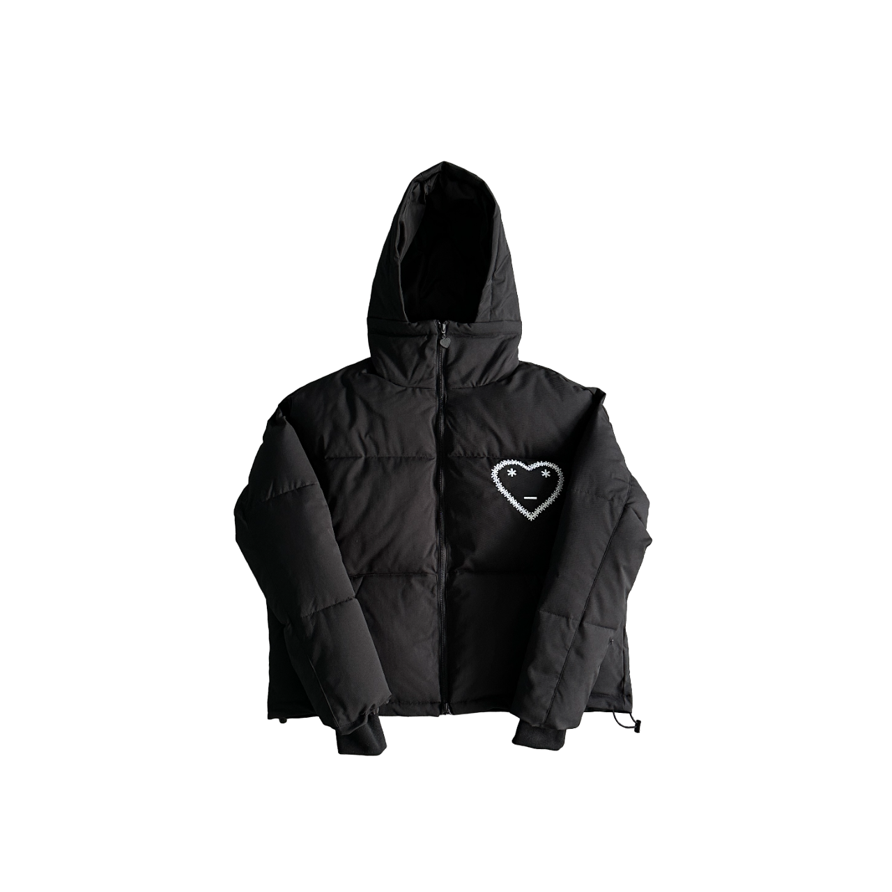 Carsicko Logo Puffer Down Jacket - (BLACK)