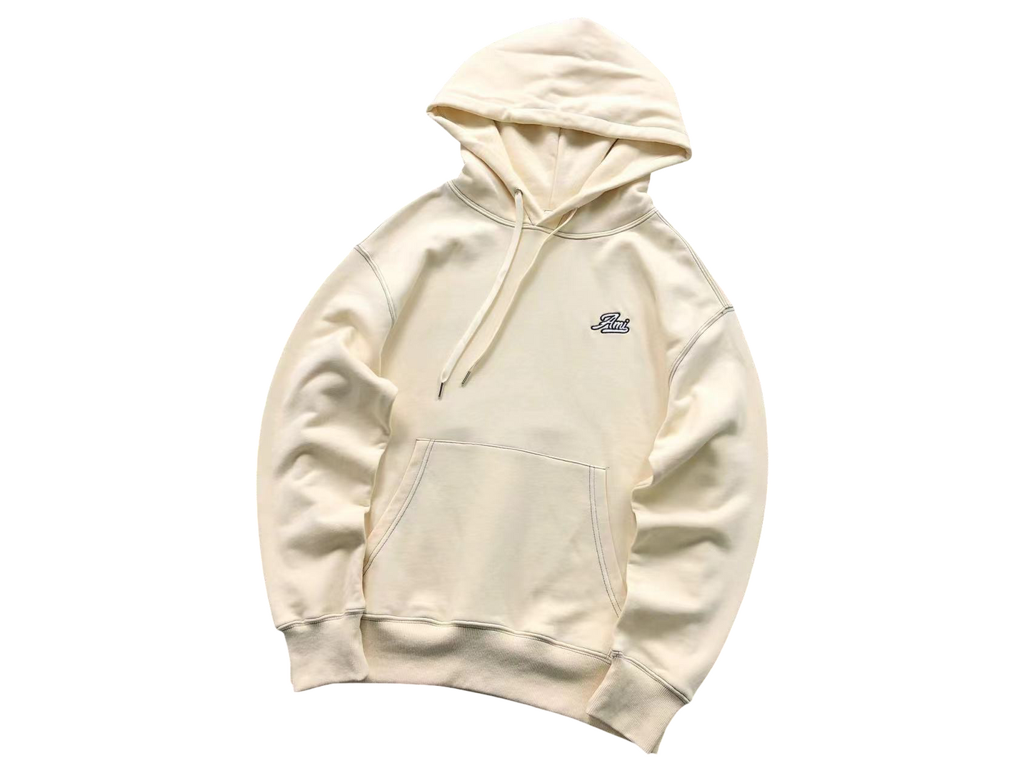 AMI Paris Vice Hoodie - (CREAM)