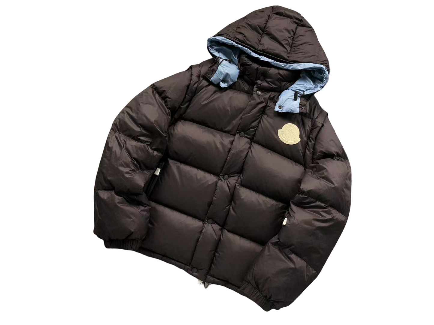 Moncler Cyclone Down Jacket - (BROWN)