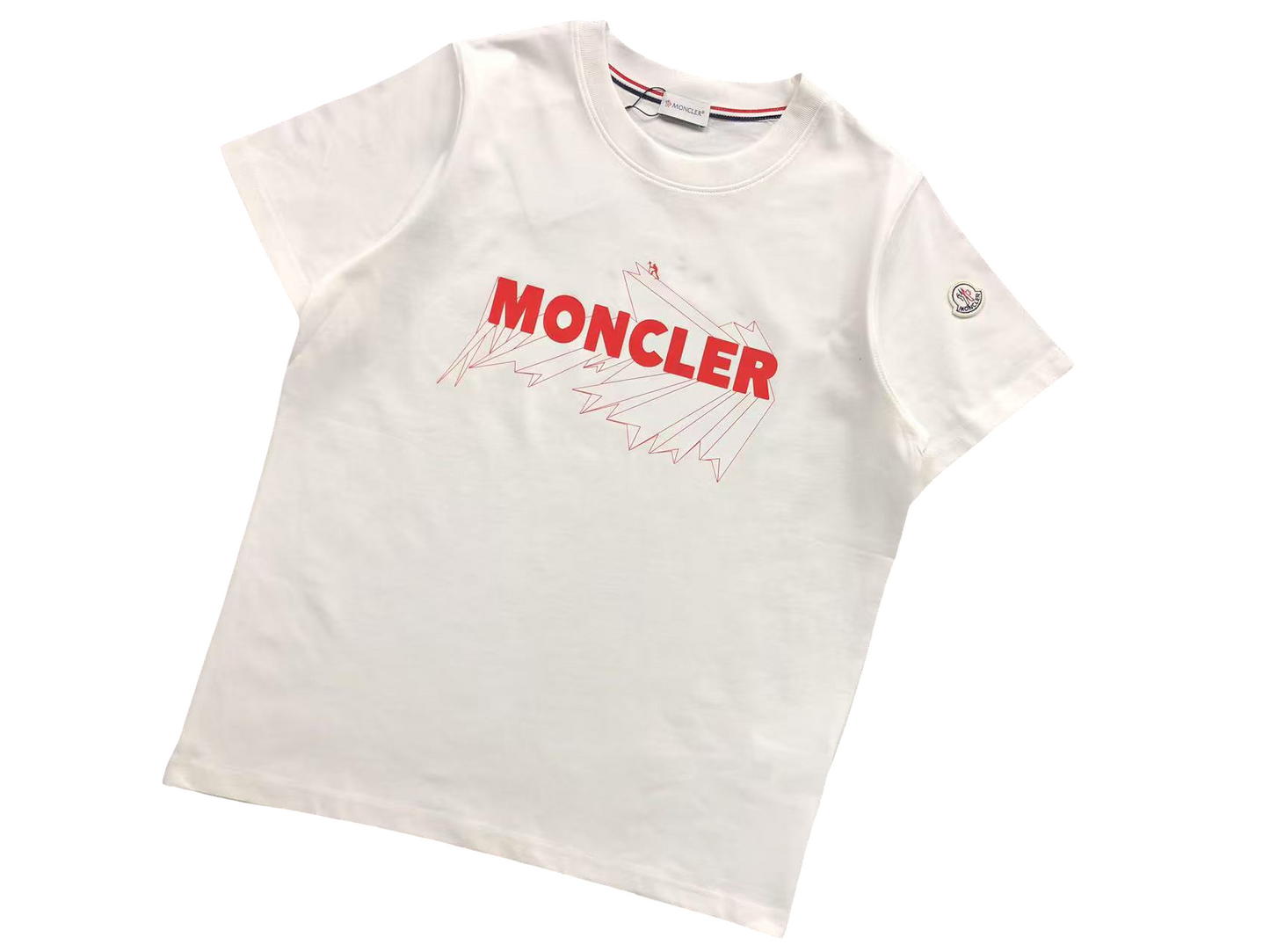 Moncler Origami Tee - (WHITE)