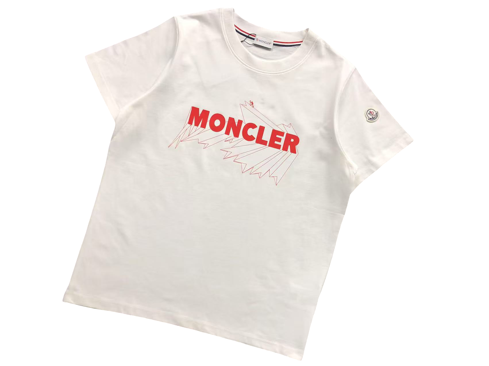Moncler Origami Tee White