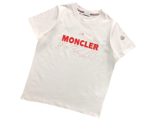 Moncler Origami Tee White