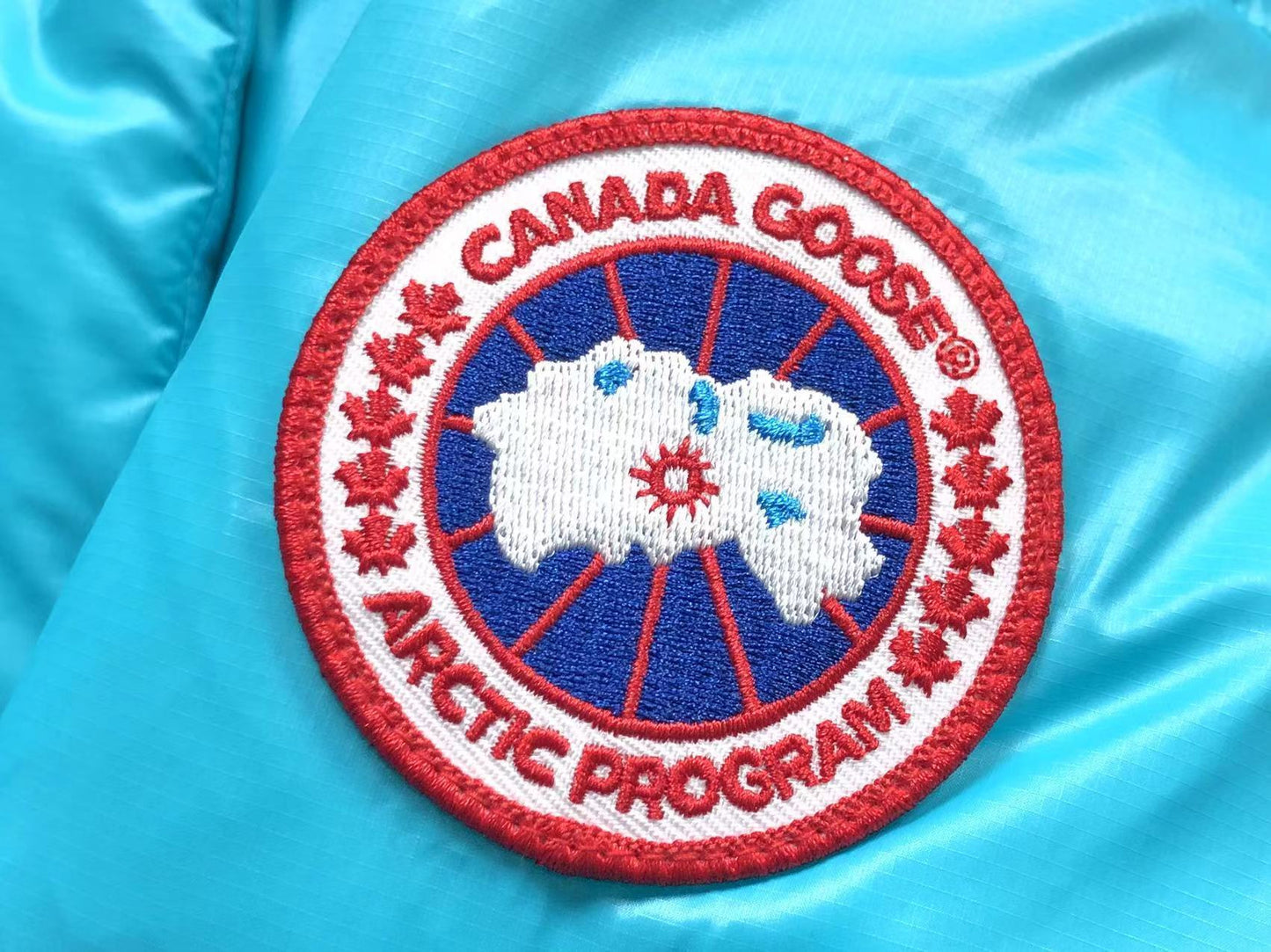Canada Goose Cypress Cropped Down Jacket - (BLUE)
