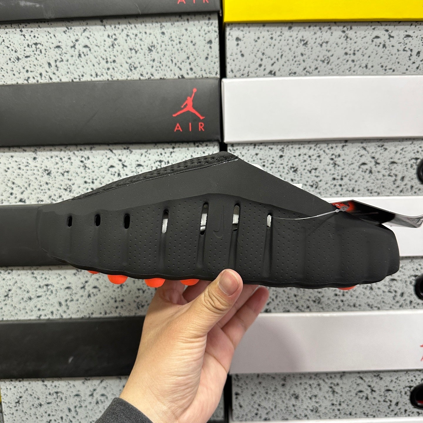 Nike Mind 001 Slide Black Chrome