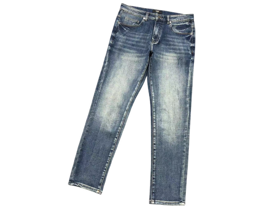 Fendi Square Denim Jeans - (BLUE)