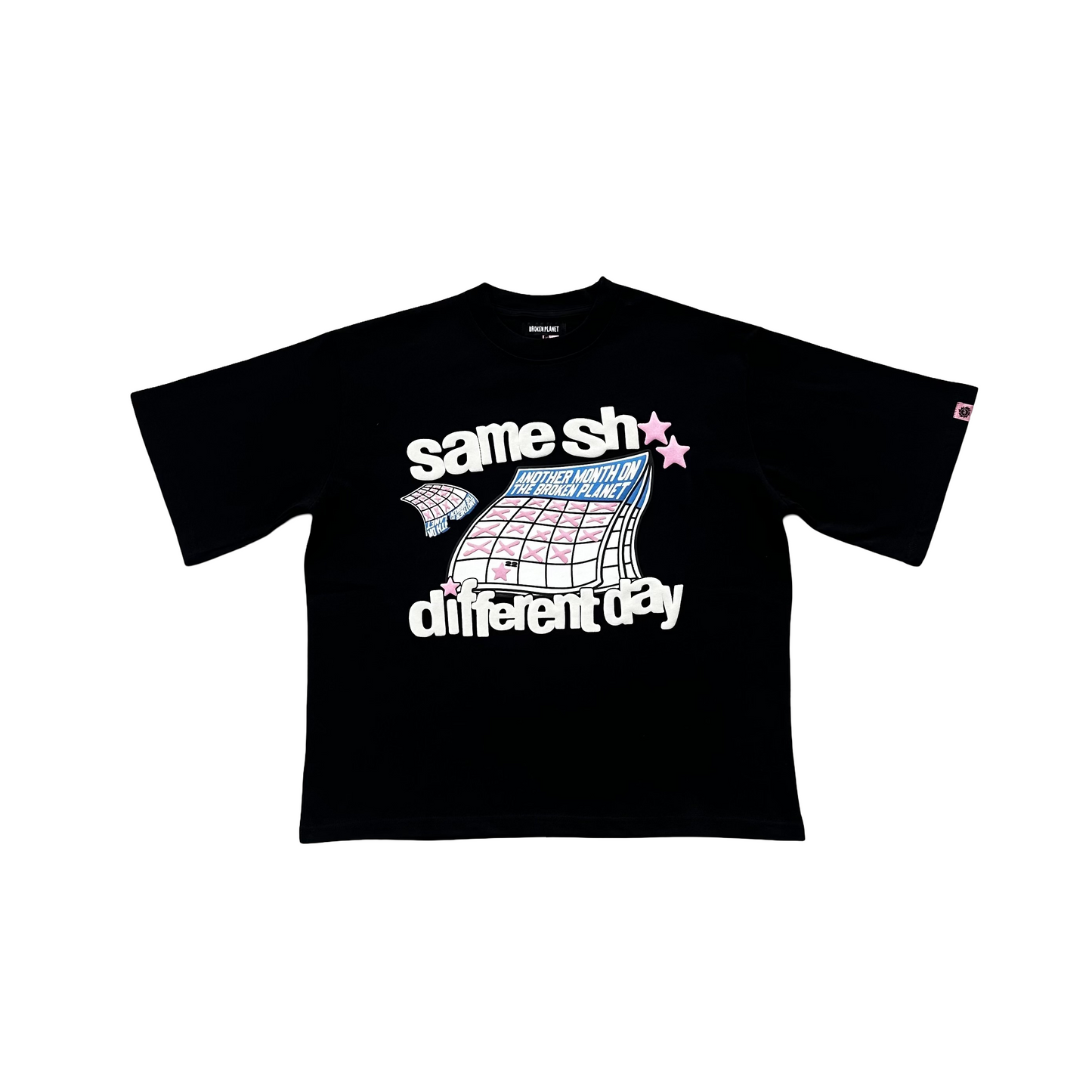 Broken Planet Different Day Tee - (BLACK)