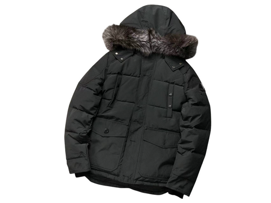 Moose Knuckles Onyx Round Island Down Jacket - (BLACK)