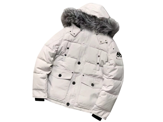 Moose Knuckles Onyx Round Island Down Jacket - (GREY)