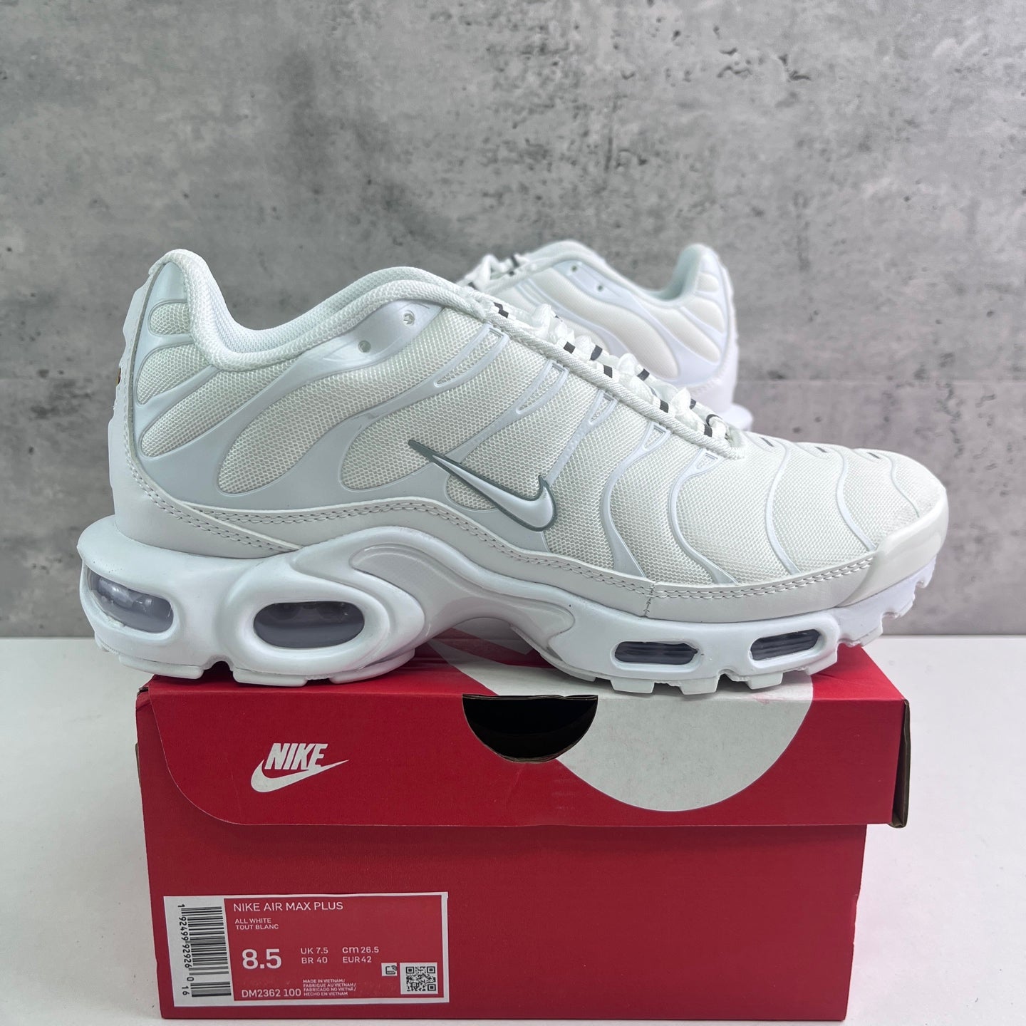 Nike Air Max Plus TN All White