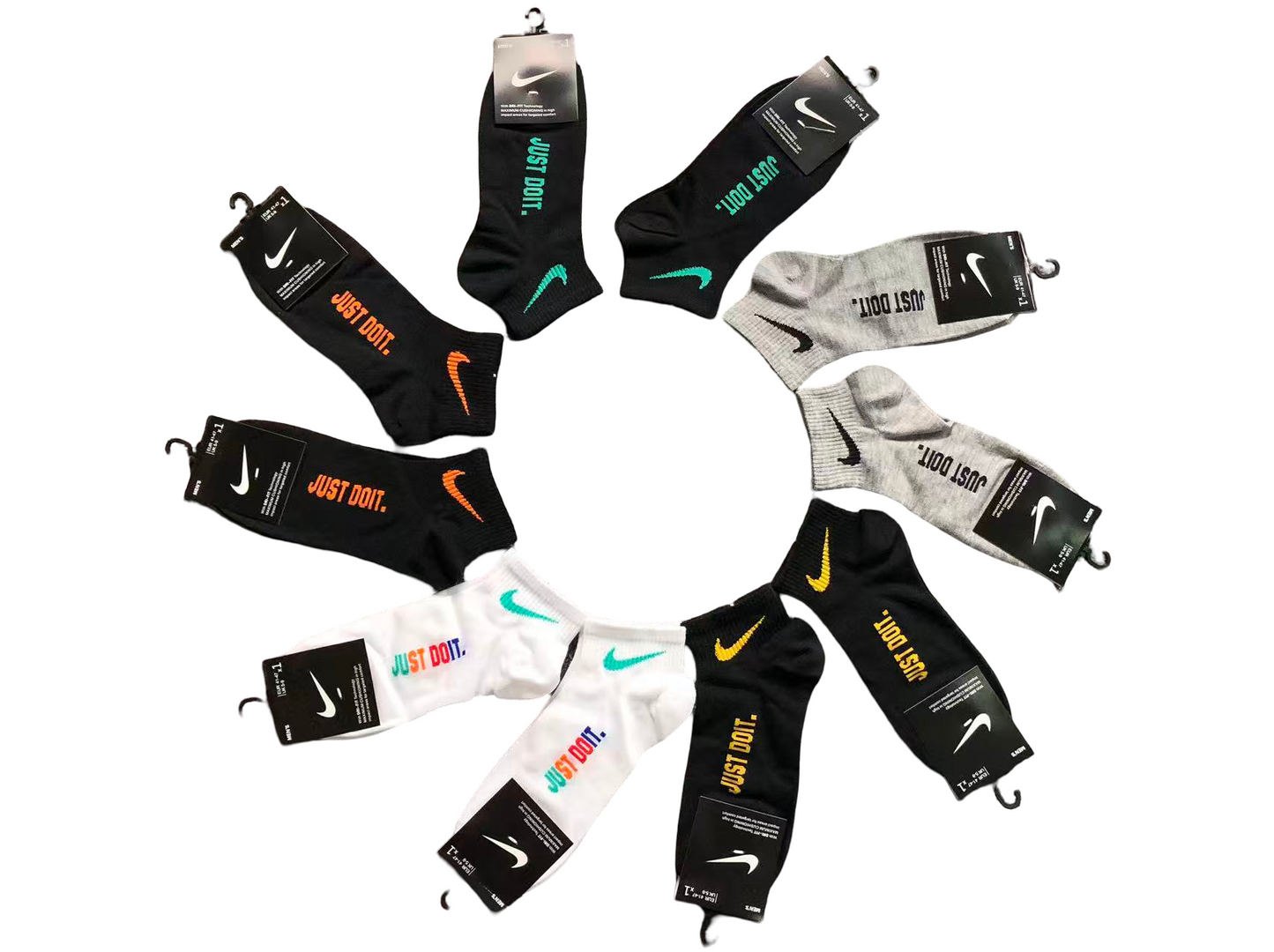 Nike Socks (10 Pairs) - COLOUR EDITION 15