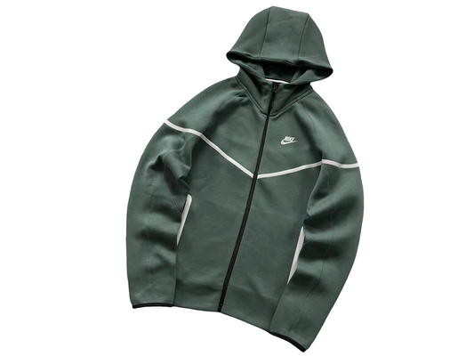 Nike Tech Fleece 2025 Zip Hoodie Green