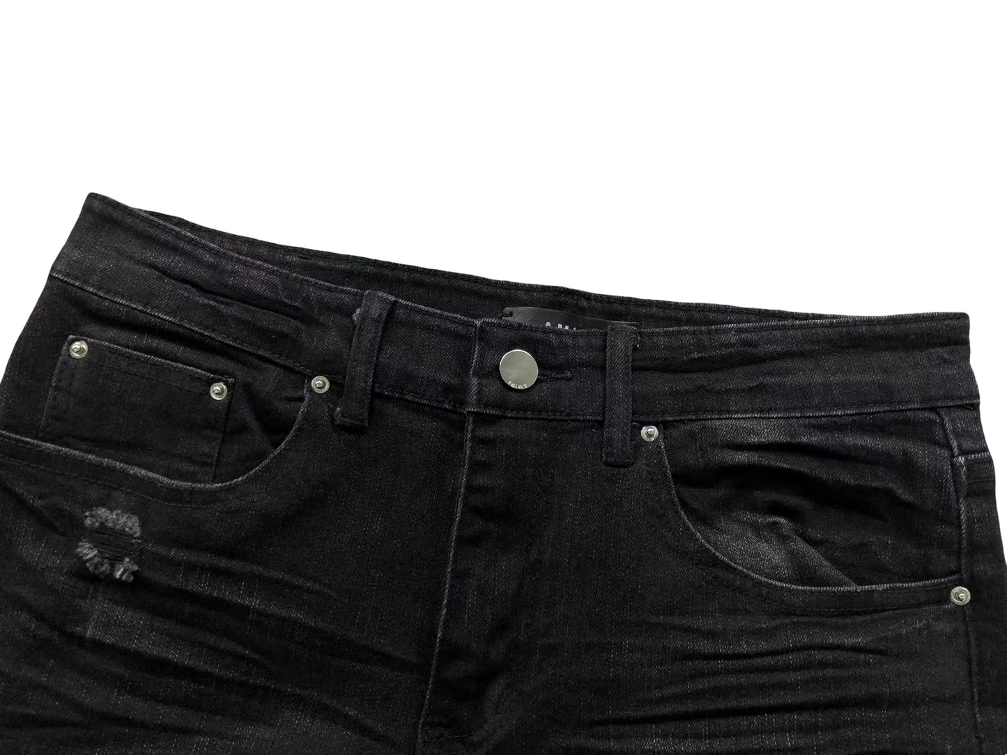 AMIRI Neon Denim Jeans - (BLACK)