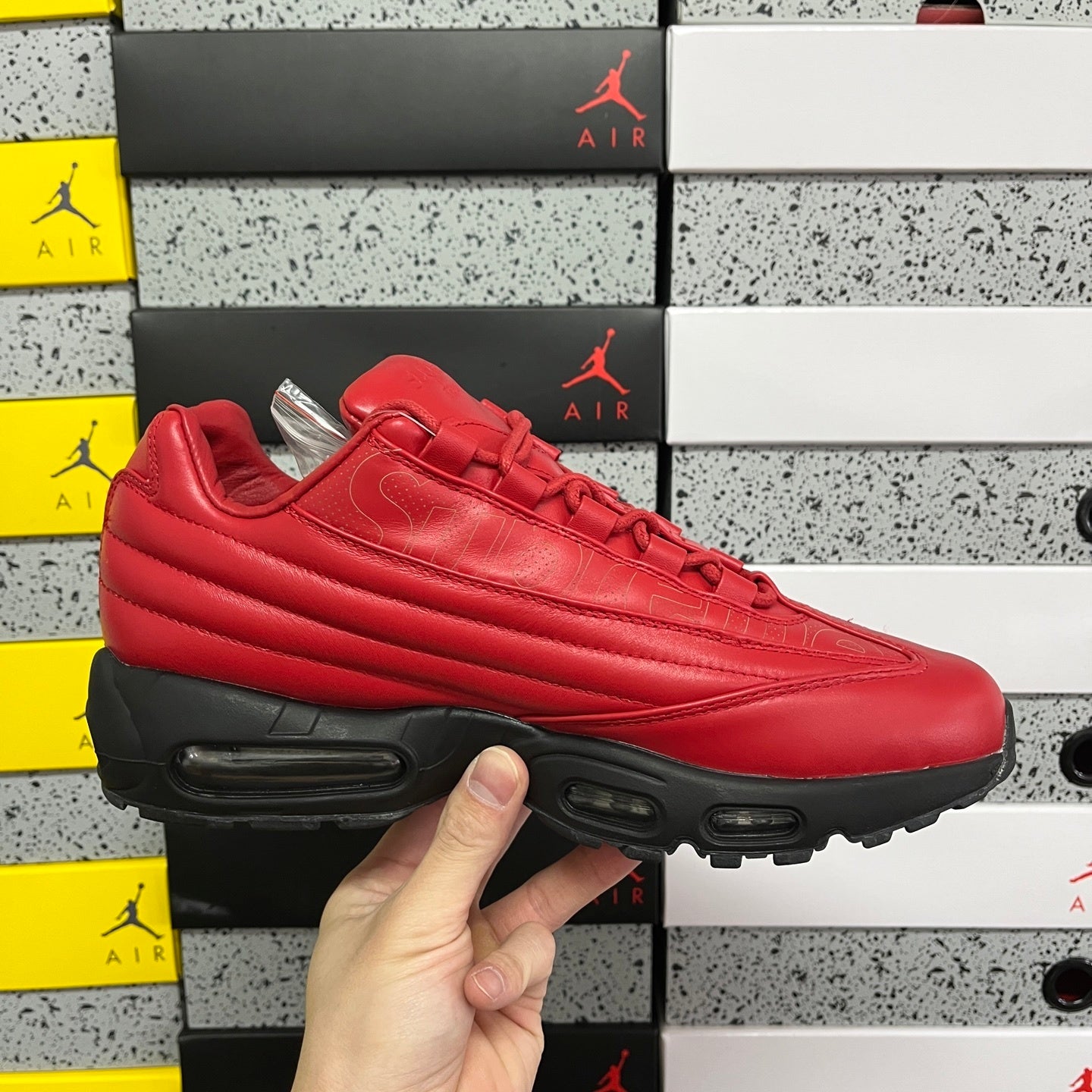 Nike x Supreme Air Max 95 Lux Red