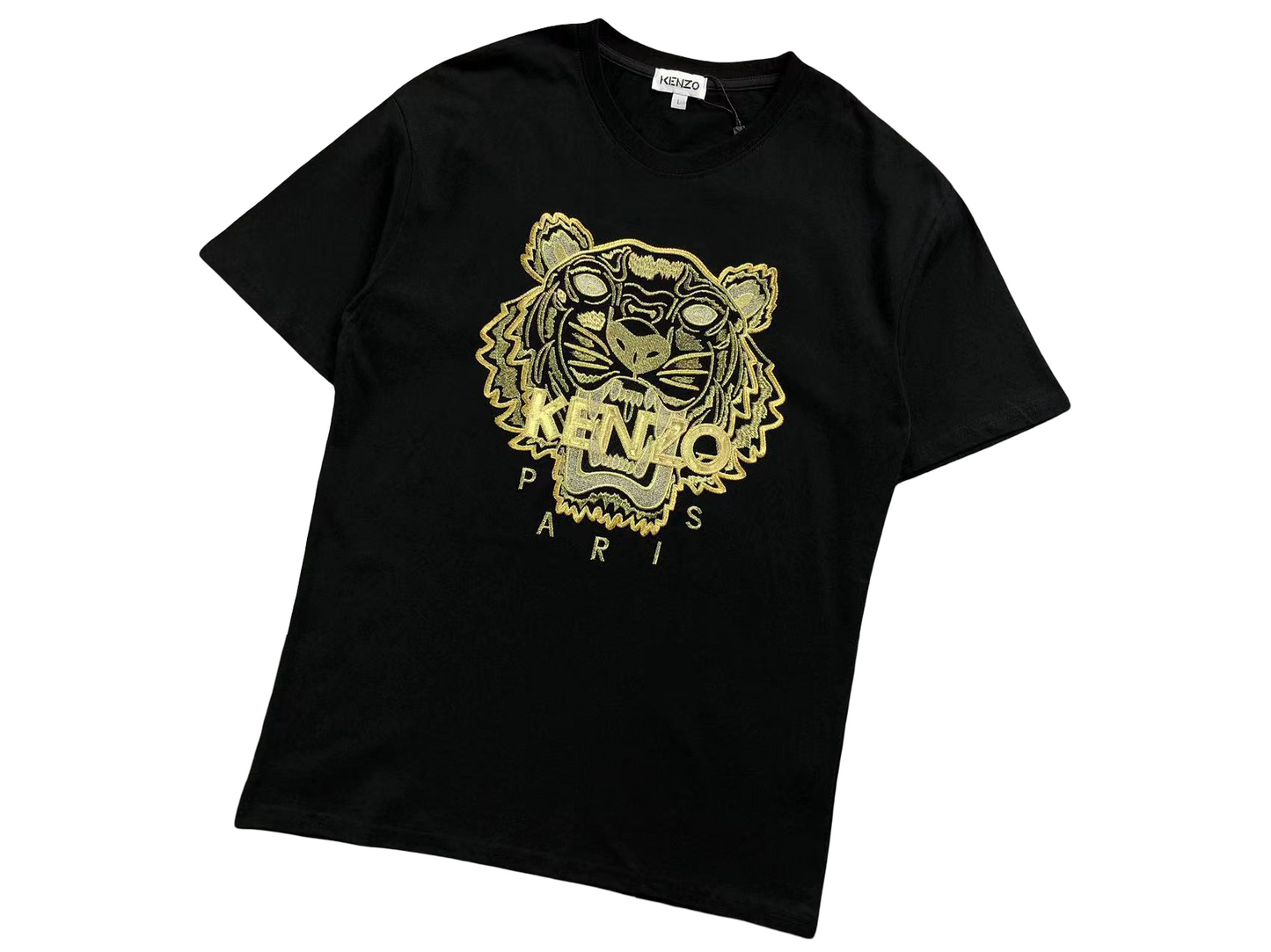 KENZO Tiger Tee - (BLACK/GOLD)