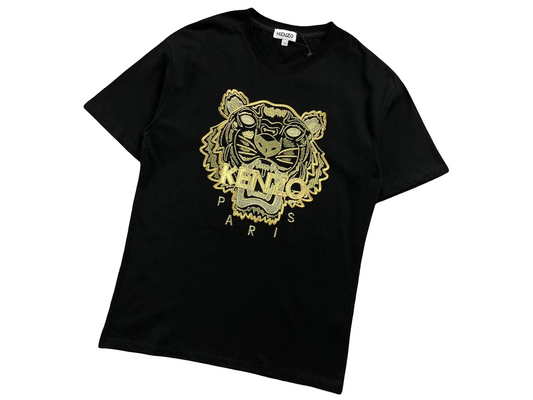 KENZO Tiger Tee - (BLACK/GOLD)