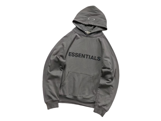 Fear Of God Essentials Hoodie - (ANTHRACITE GREY)