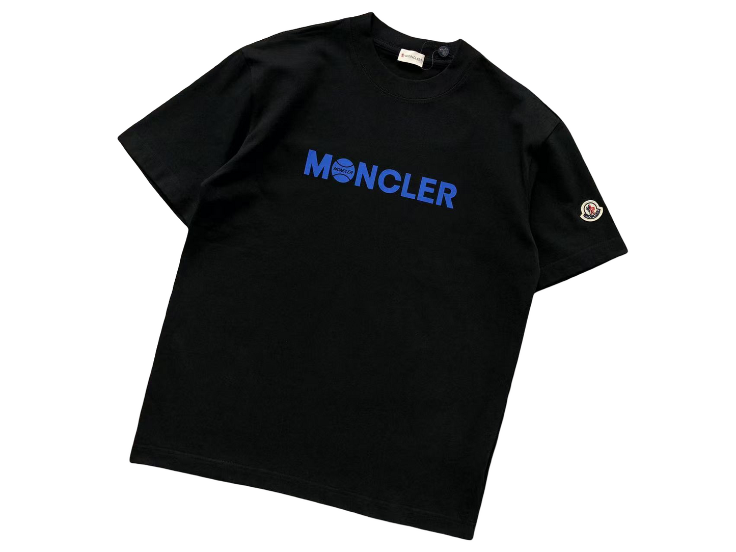 Moncler Tennis Tee - (BLACK)