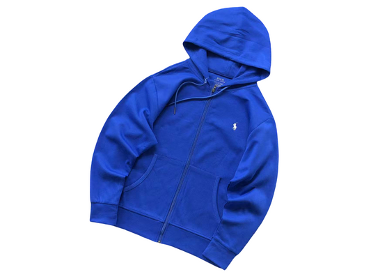 Ralph Lauren Classic Zip Hoodie - (ROYAL BLUE)