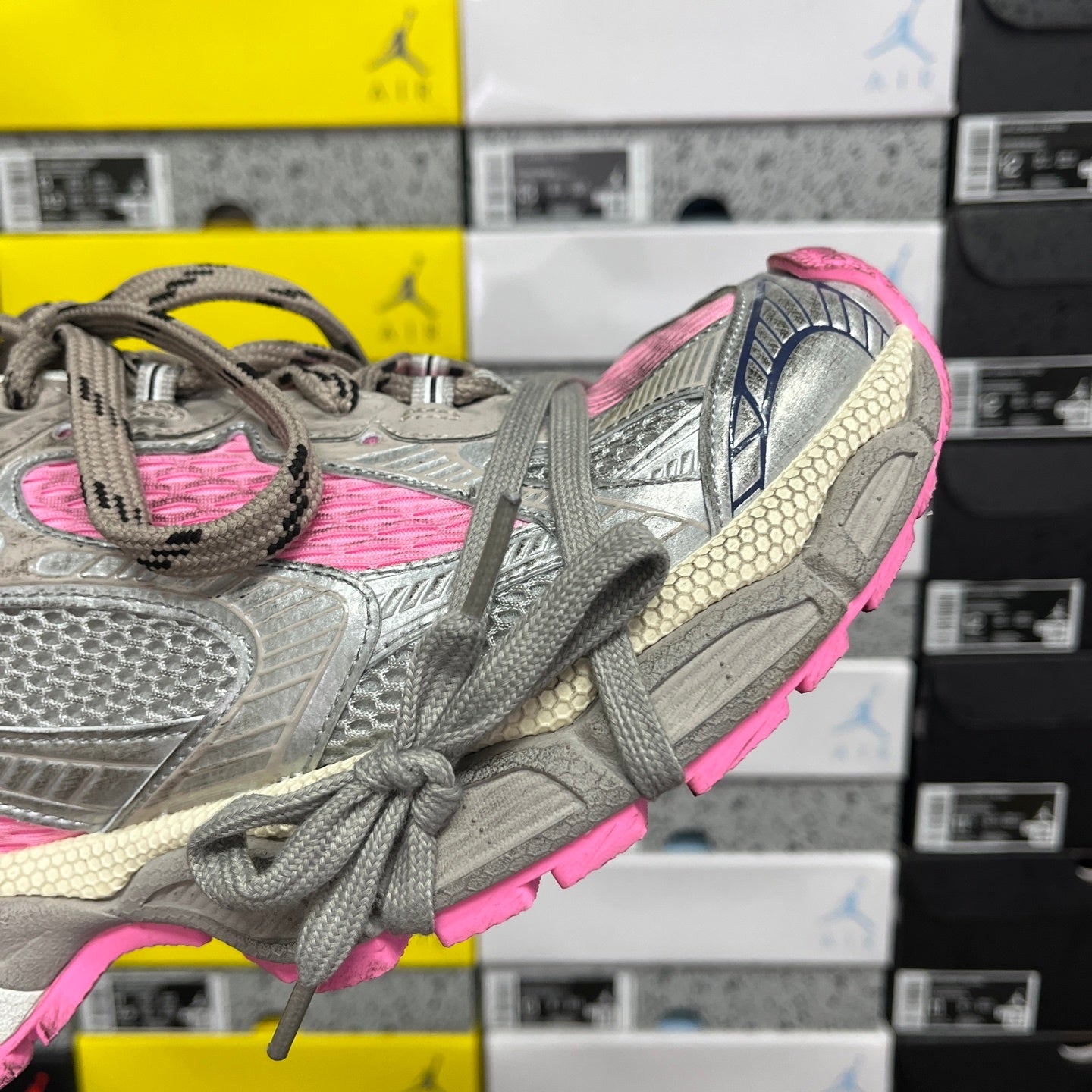 Balenciaga 3XL Dirty Grey Pink