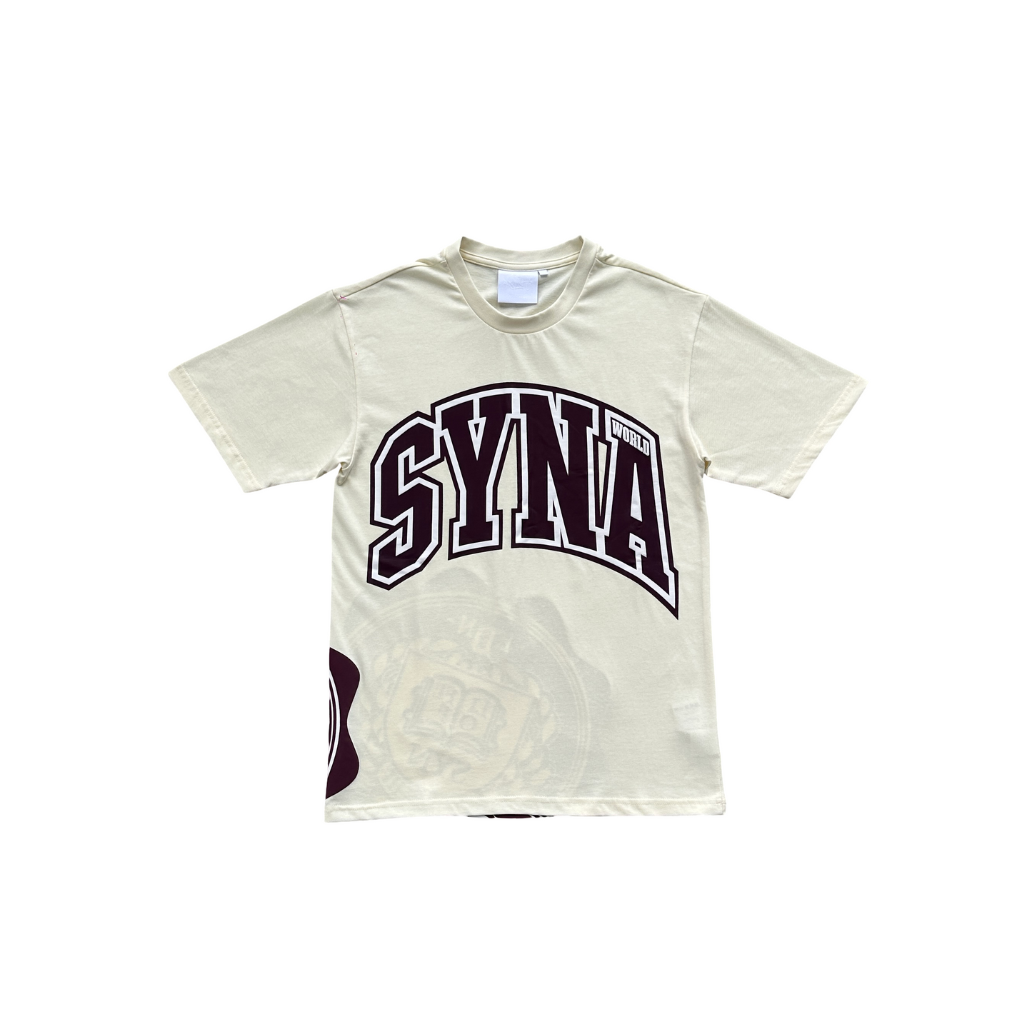 Syna World LDN University Tee - (CREAM)