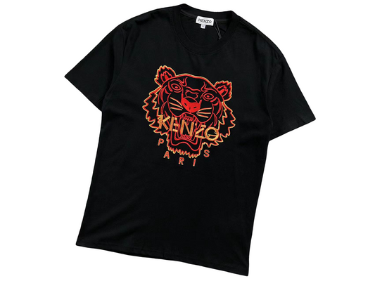 KENZO Tiger Tee - (BLACK/RED/ORANGE)