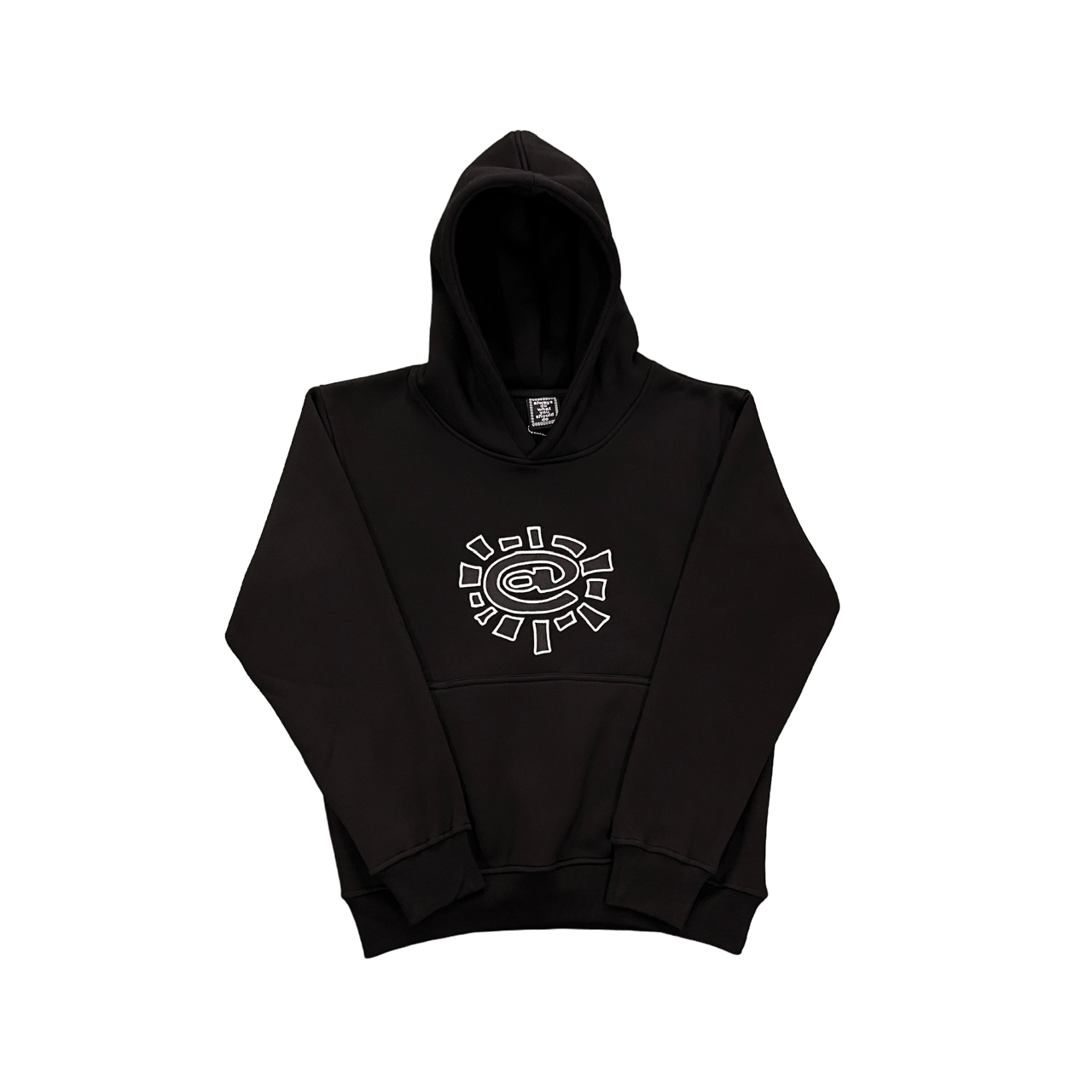 ADWYSD Classic Hoodie - (BLACK/WHITE)