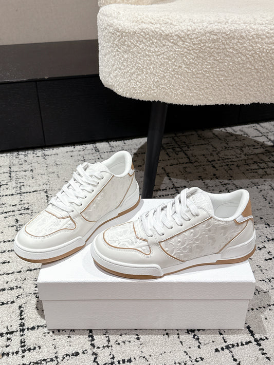 Dior One White Suede