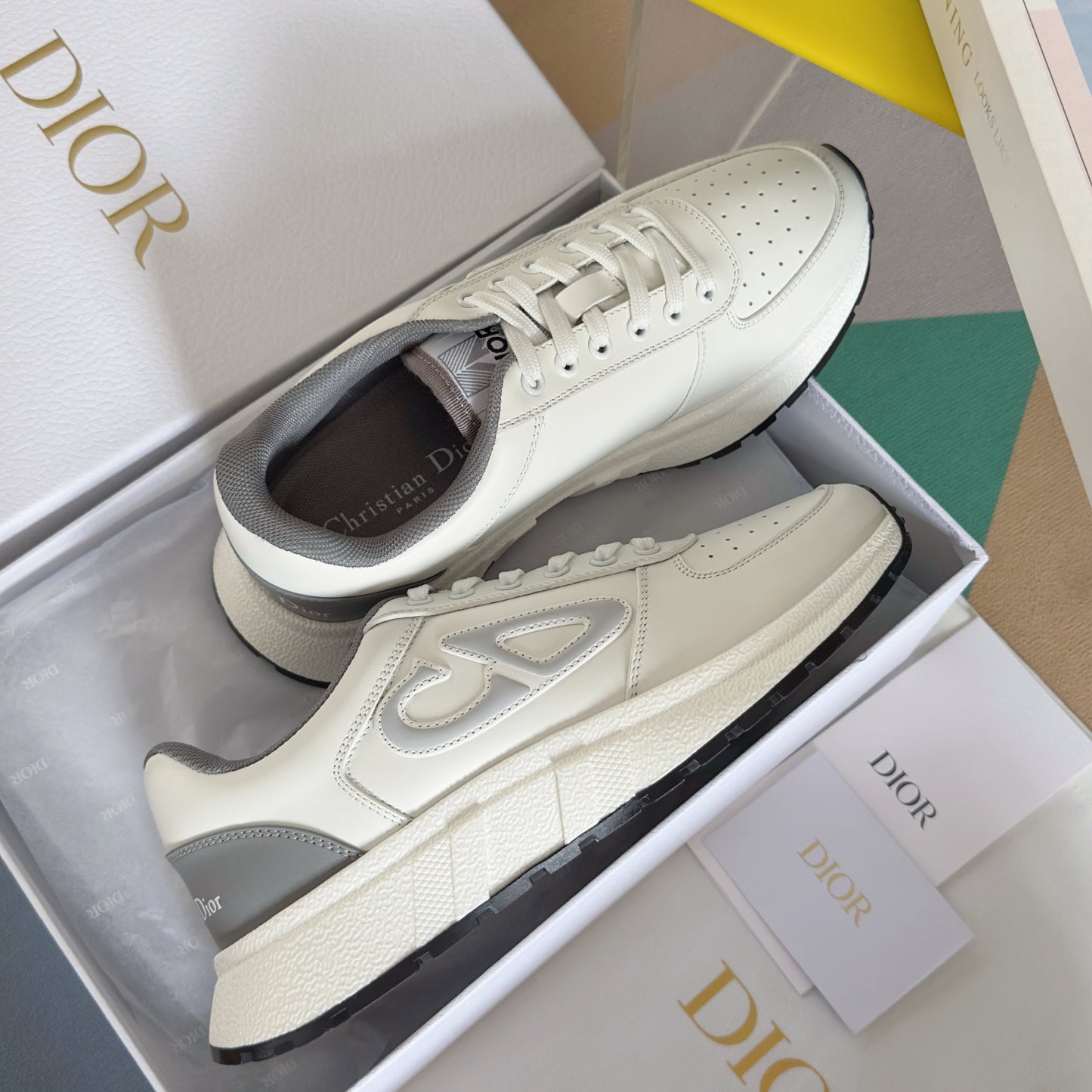 Dior Run'n White Grey