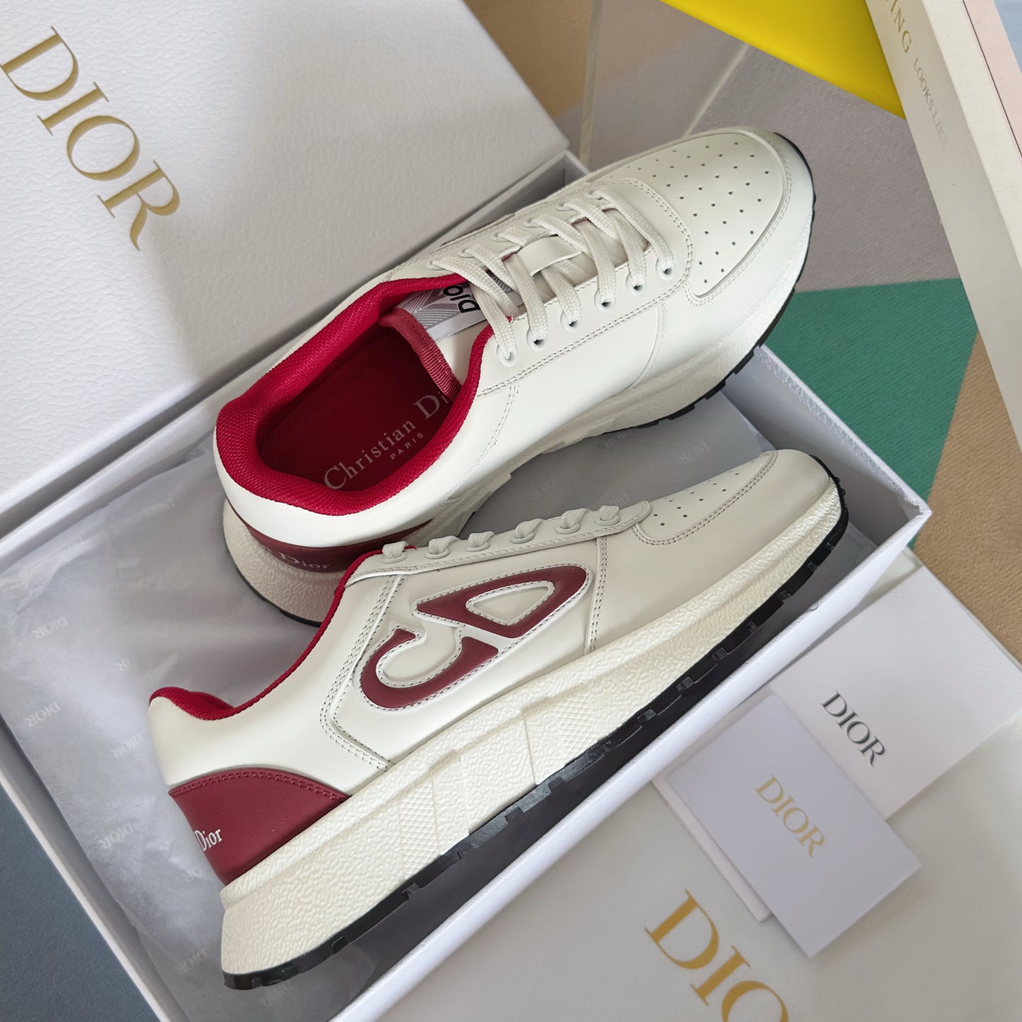 Dior Run'n White Red