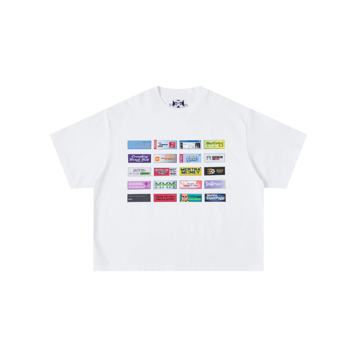 MERTRA Archive Banner Tee White