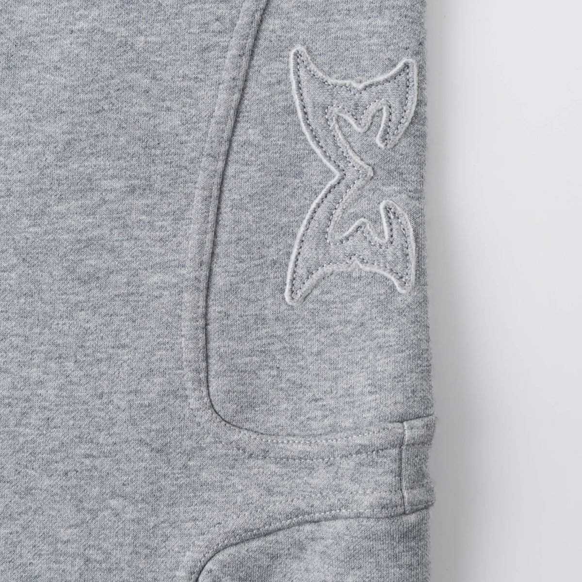 MERTRA Split Panel Cuffed Jogging Grey